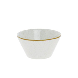 The zest bowl by Churchill in barley white.
