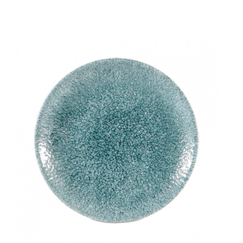 Churchill's Raku coupe bowl 182mm in jade green.