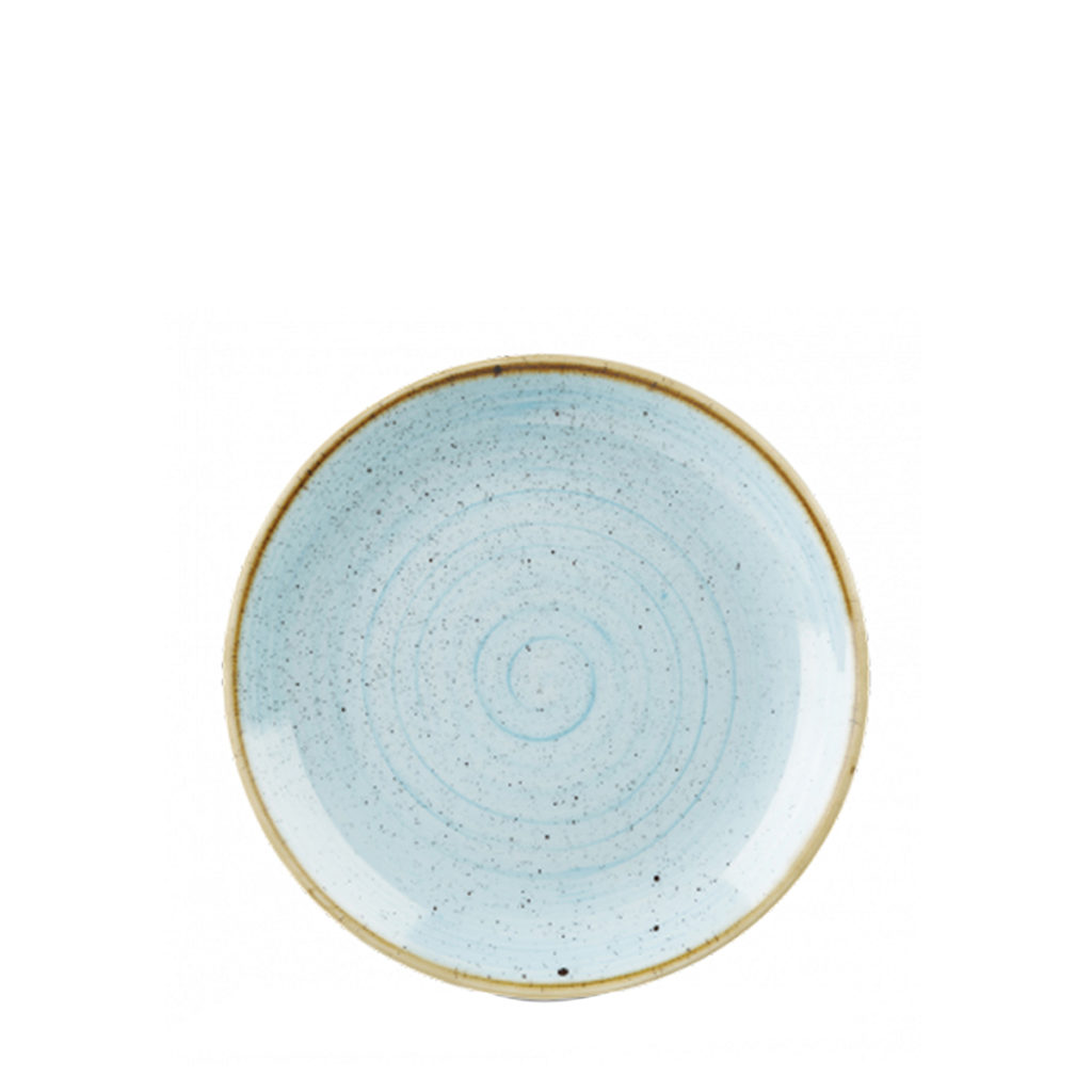 Churchill’s Stonecast side plate in duck egg blue.