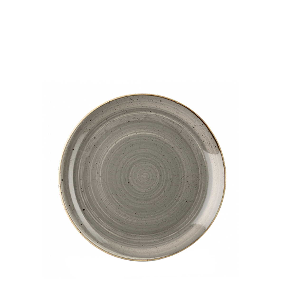 Churchill’s Stonecast side plate in peppercorn grey.