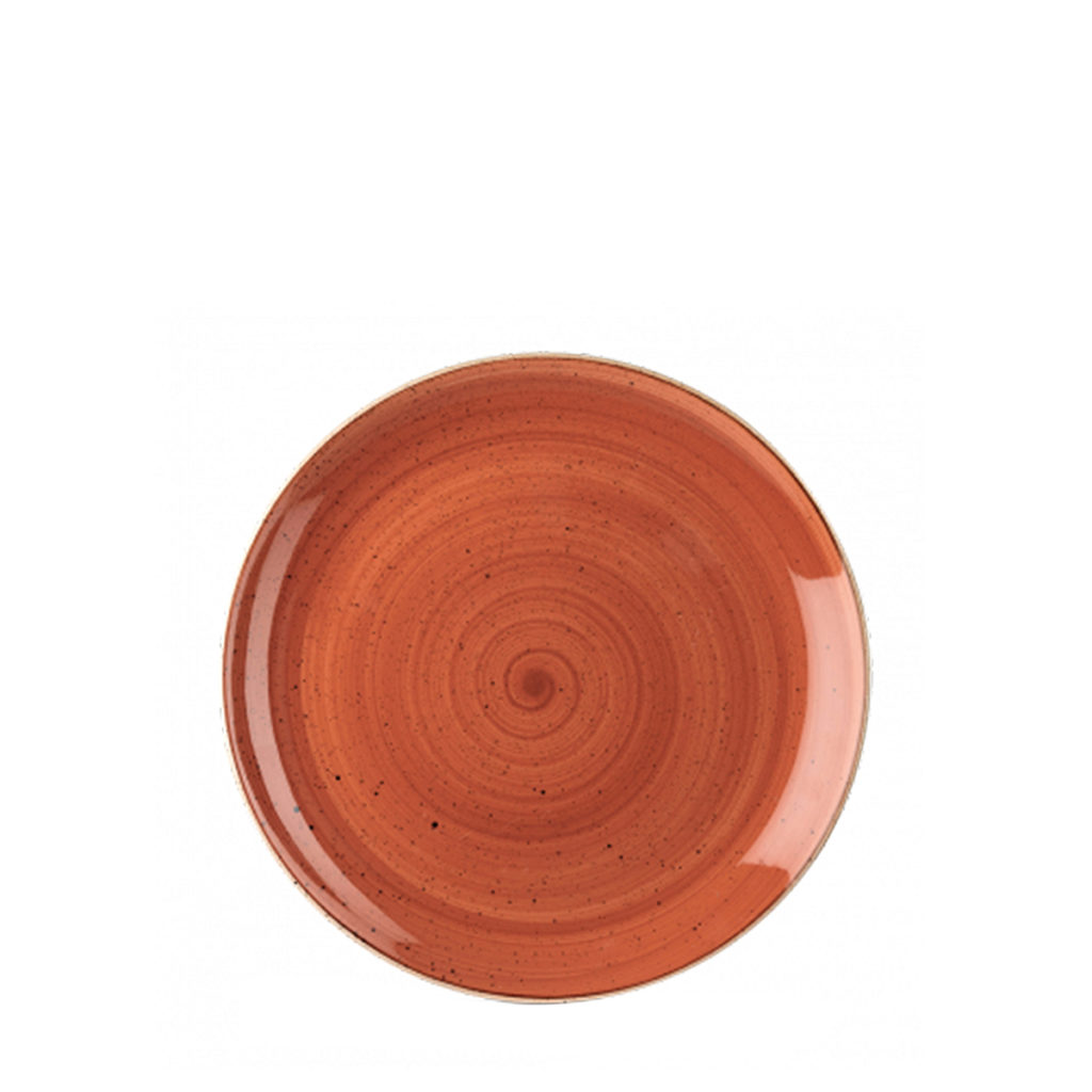 Churchill’s Stonecast side plate in spiced orange.