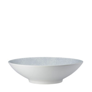 Side view of Luzerne's Web round bowl 290mm.