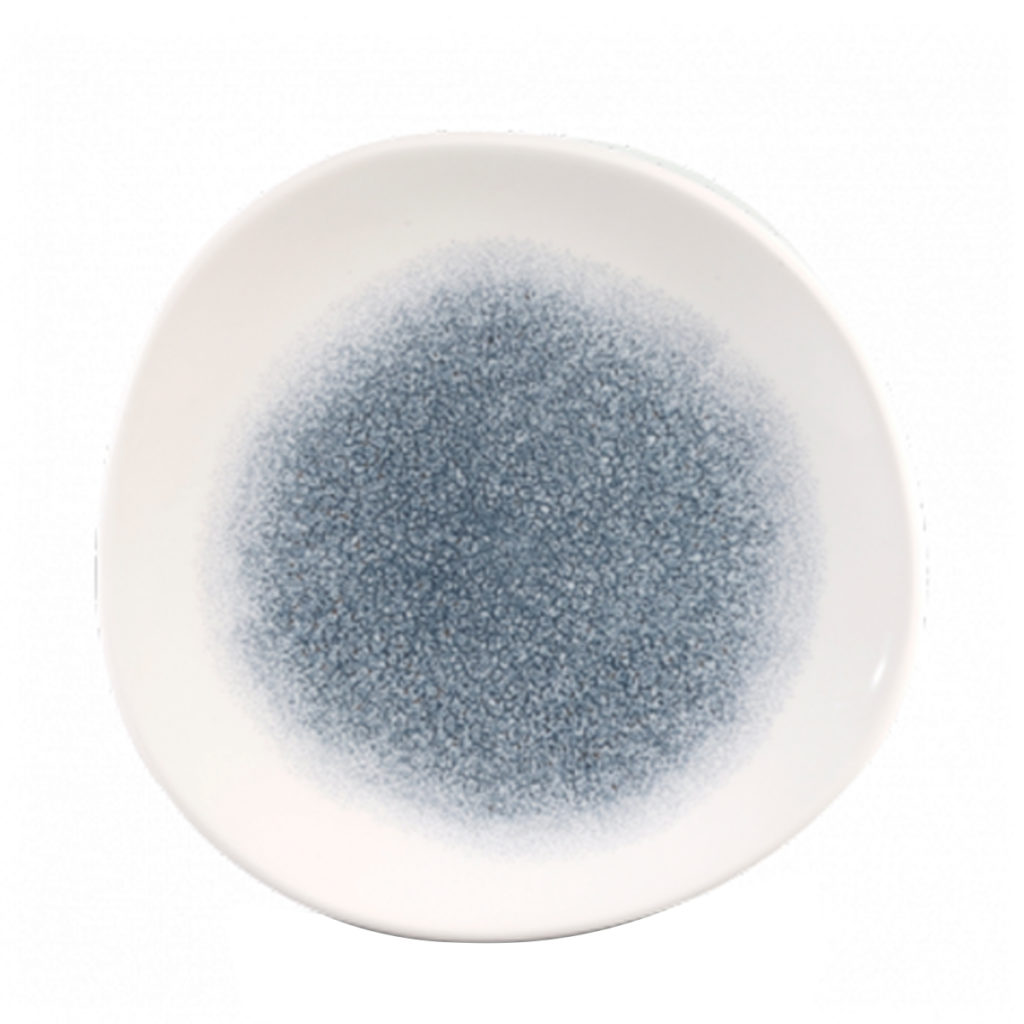 Churchill’s Organic round plate 264mm in topaz.