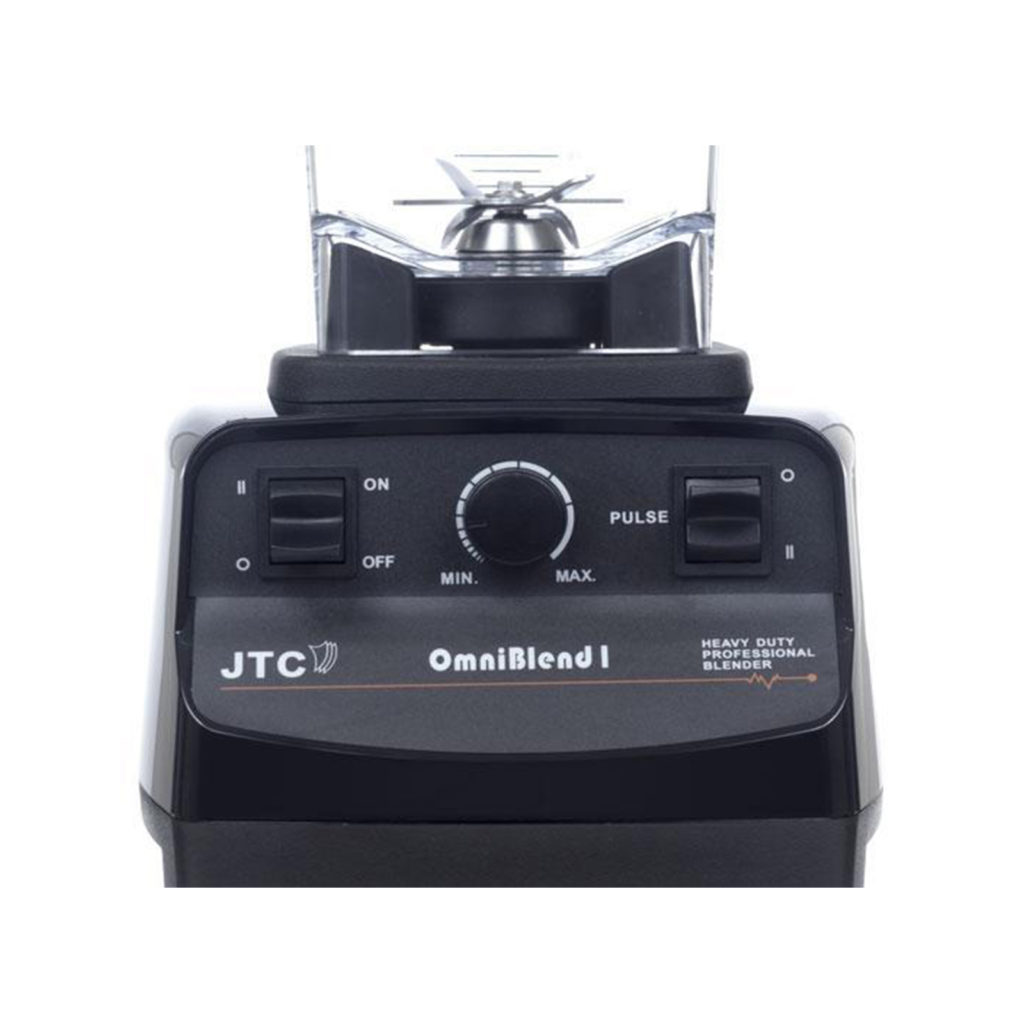 Close up of the OmniBlend I 1.5L in black