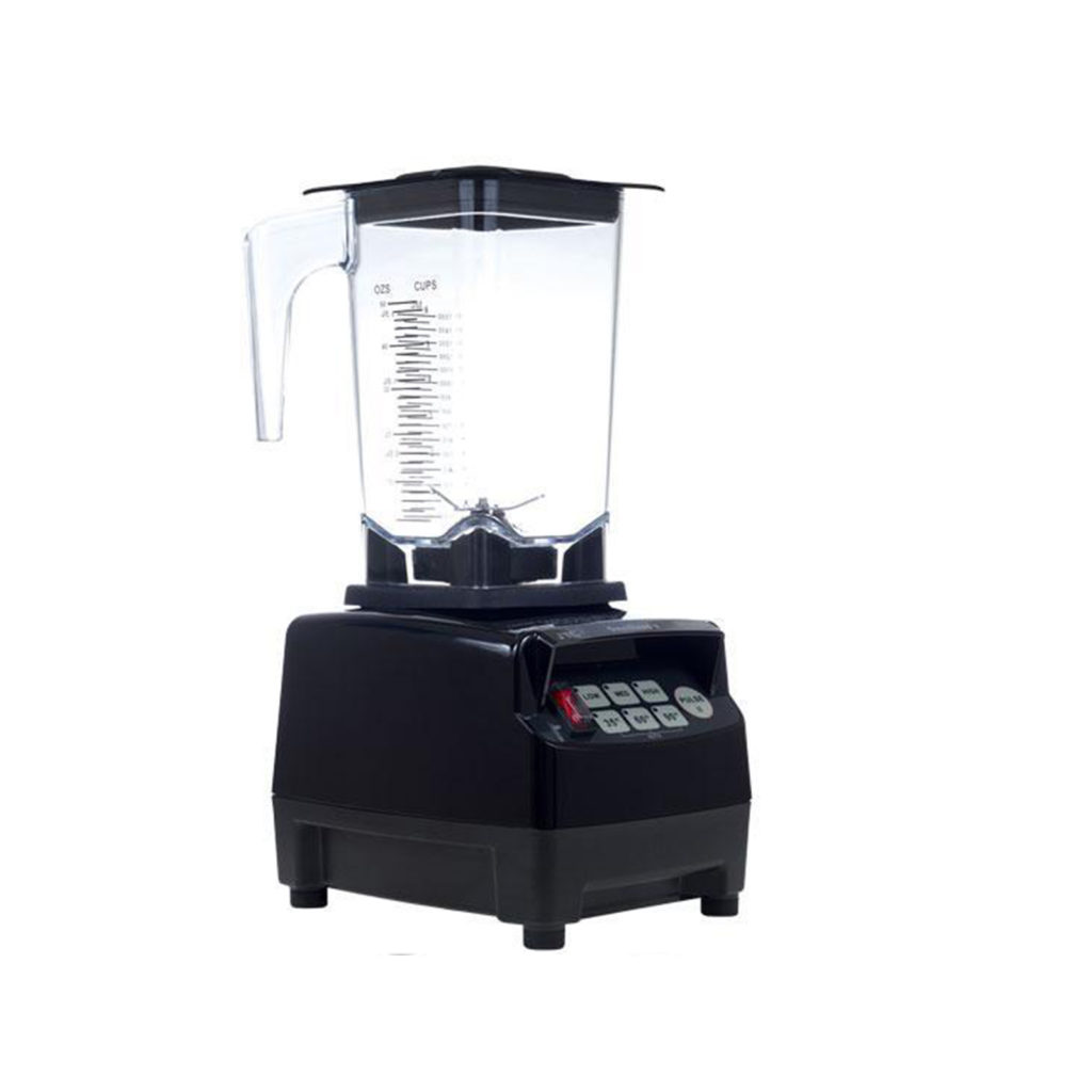 Omniblend V 1.5L in black side view.