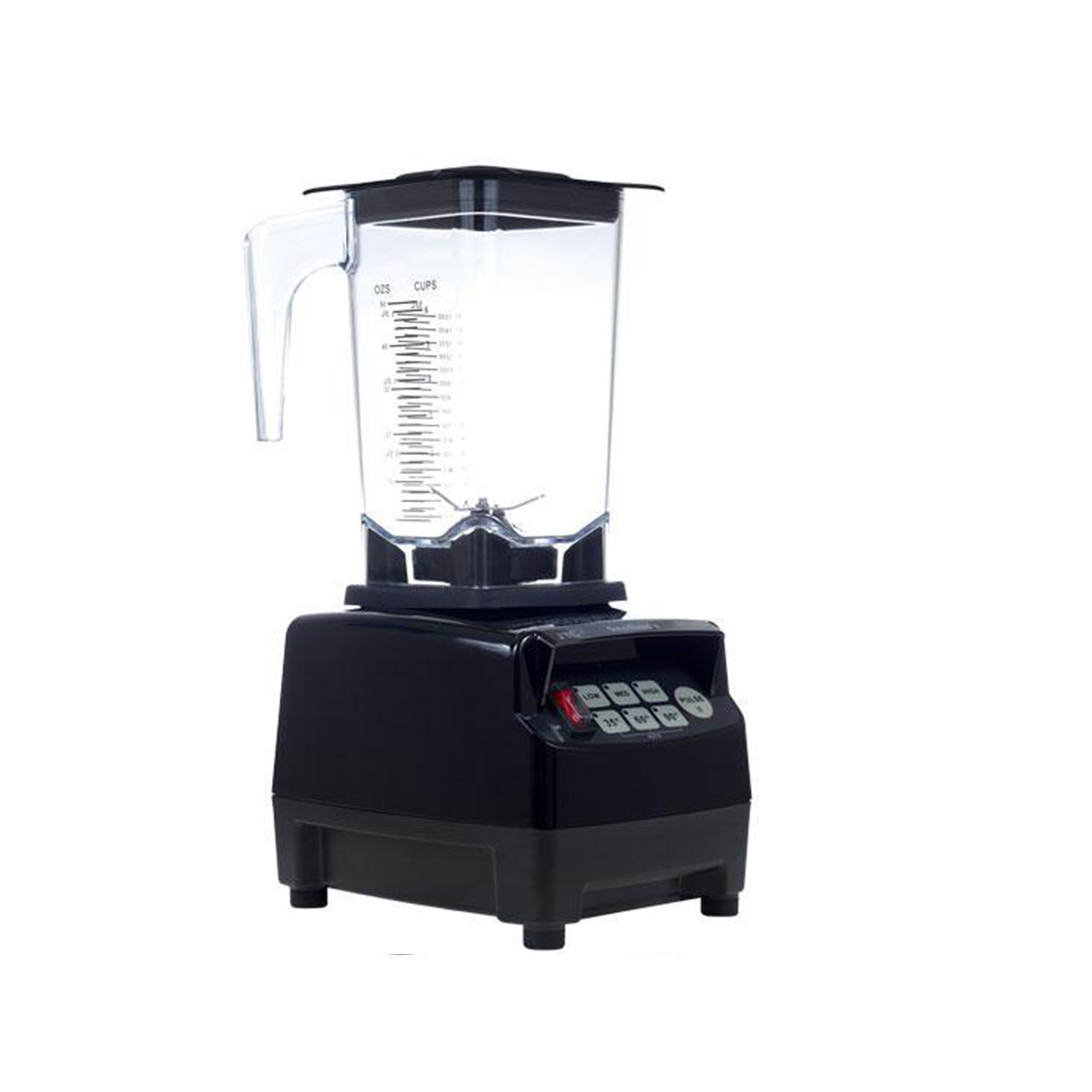 Omniblend V 1.5L in black side view.