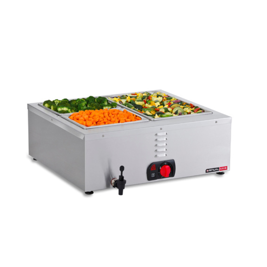 A 2 division bain-marie.