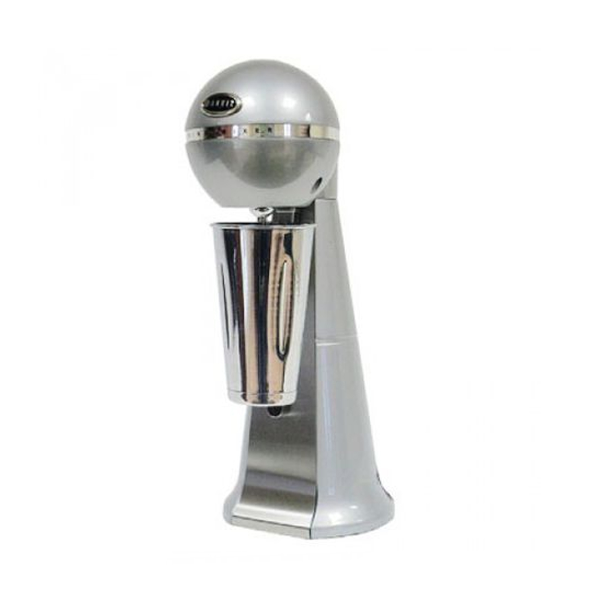 Side view of the Anvil milkshake machine in grey.