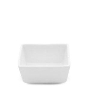 A white Prima range sugar sachet holder by Fortis.