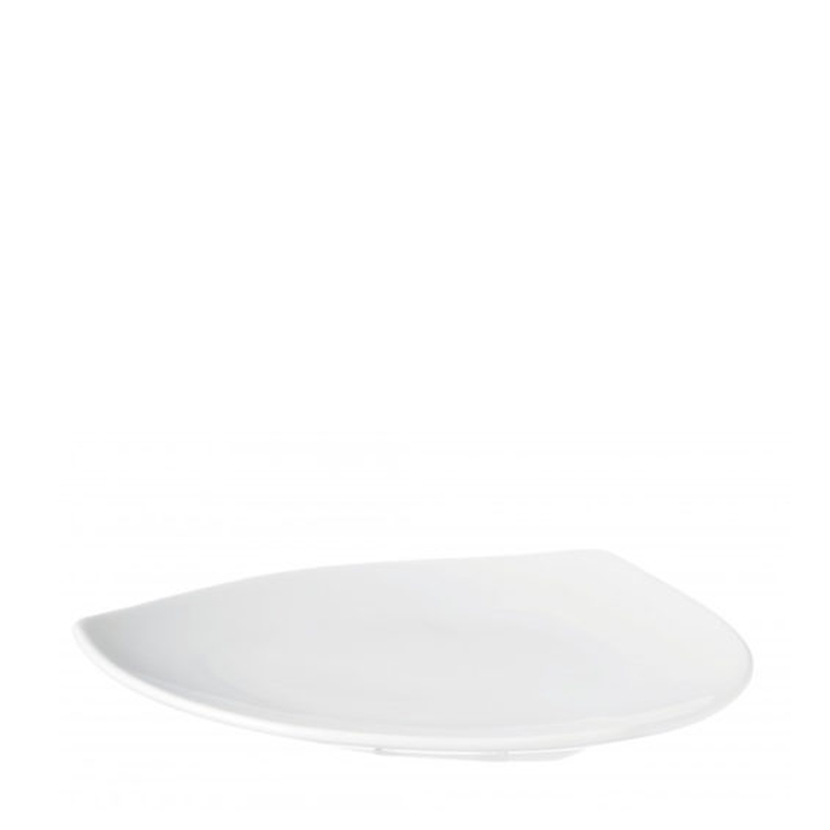 The white triangular plate by Fortis.