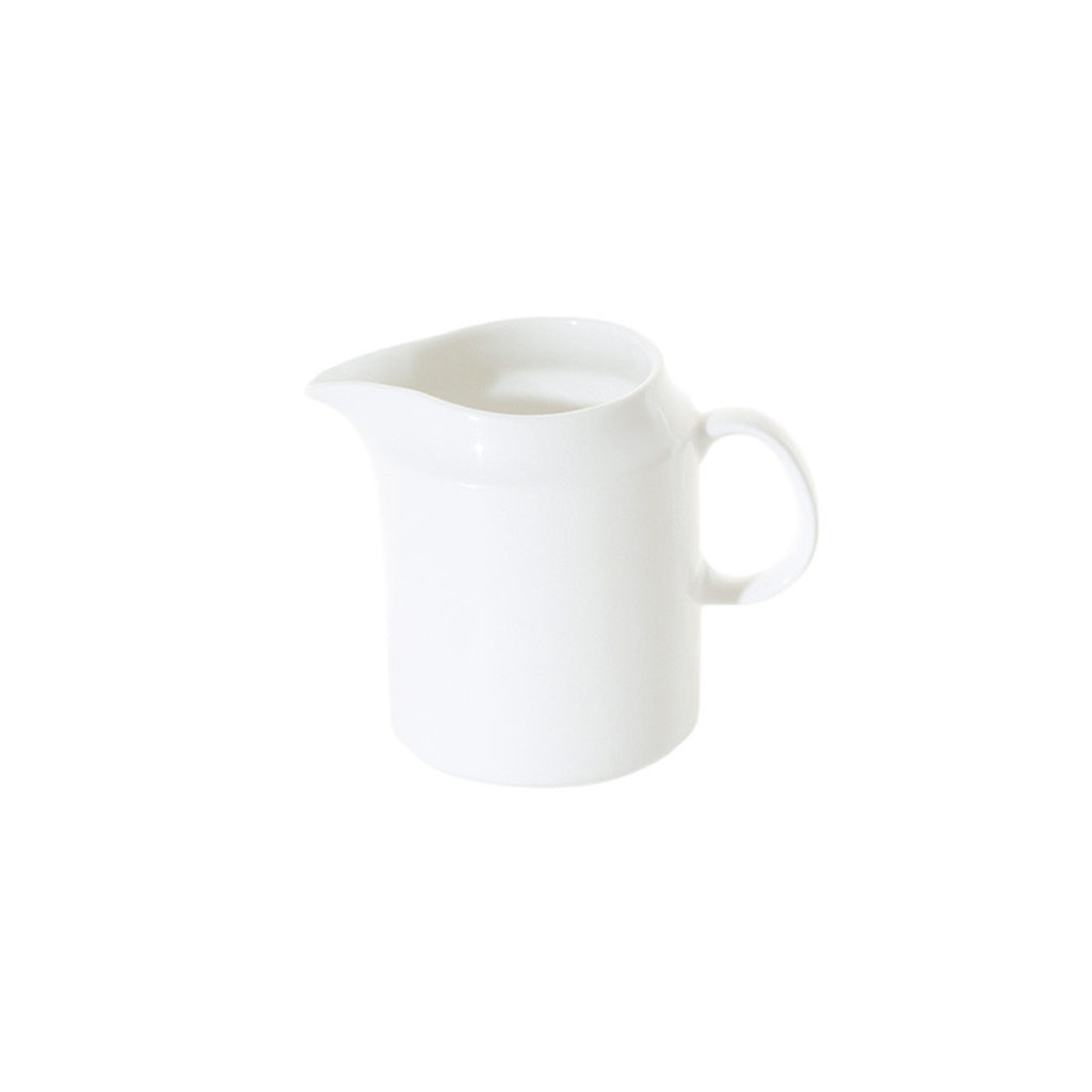 A 50ml straight milk jug by Fortis