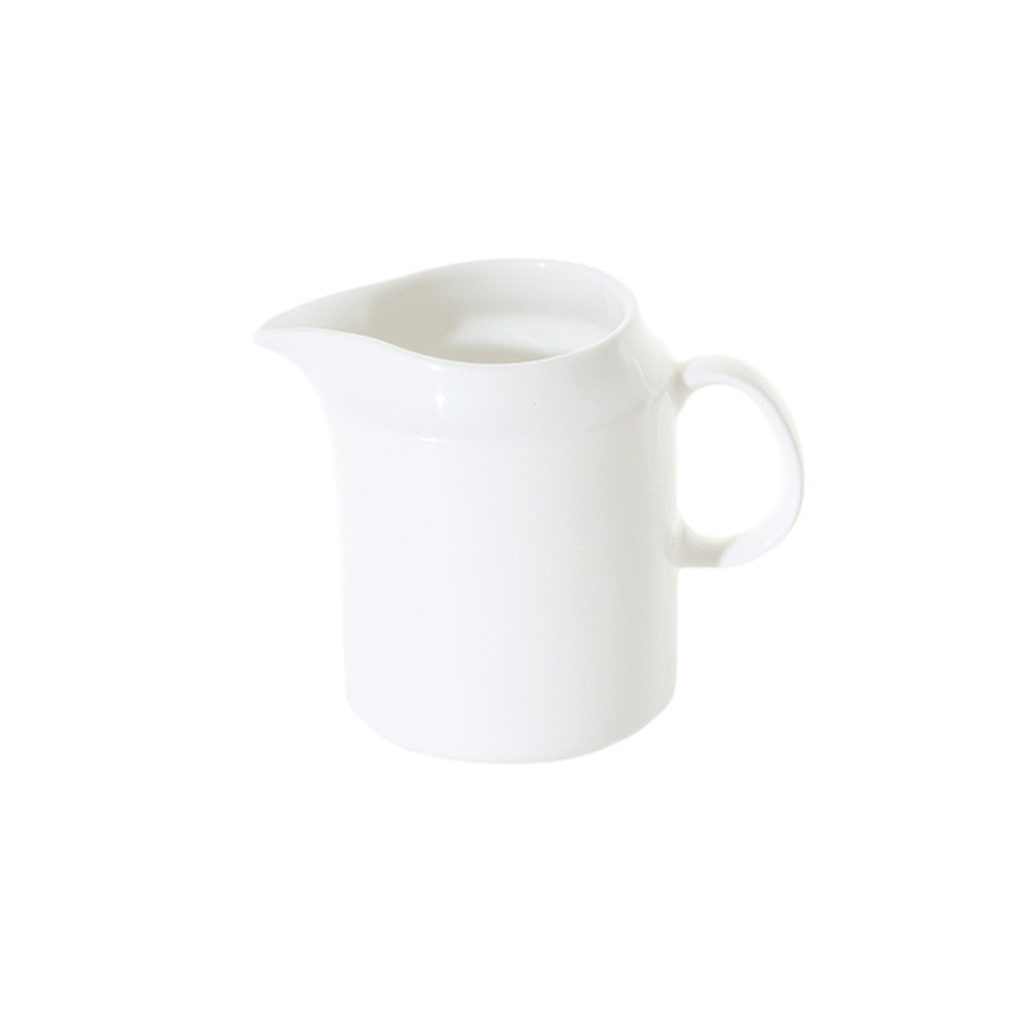 A 100ml straight milk jug by Fortis