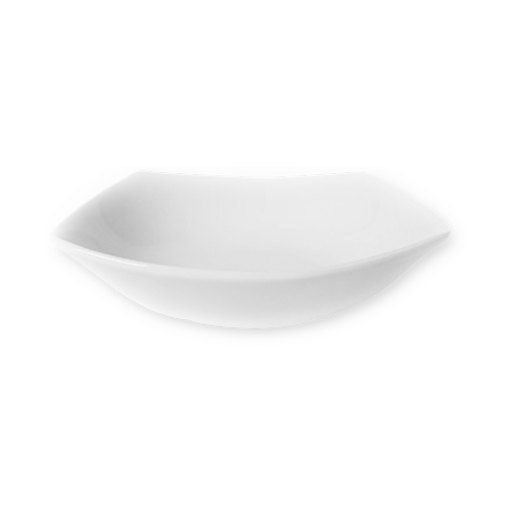 White square bowl by Fortis.