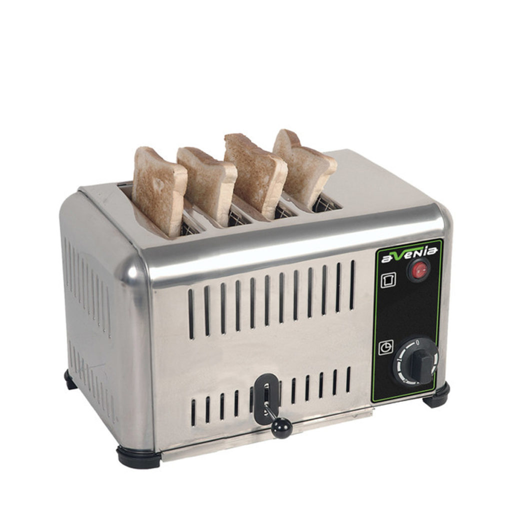 The 4 slice toaster by Avenia.