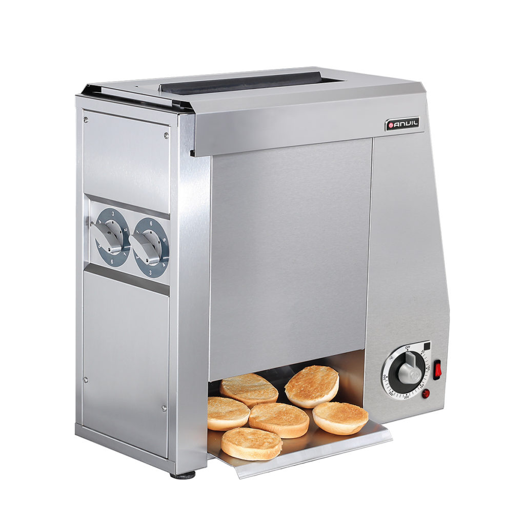 The vertical bun toaster by Anvil.