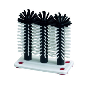 MANUAL 3 BRUSH GLASS WASHER