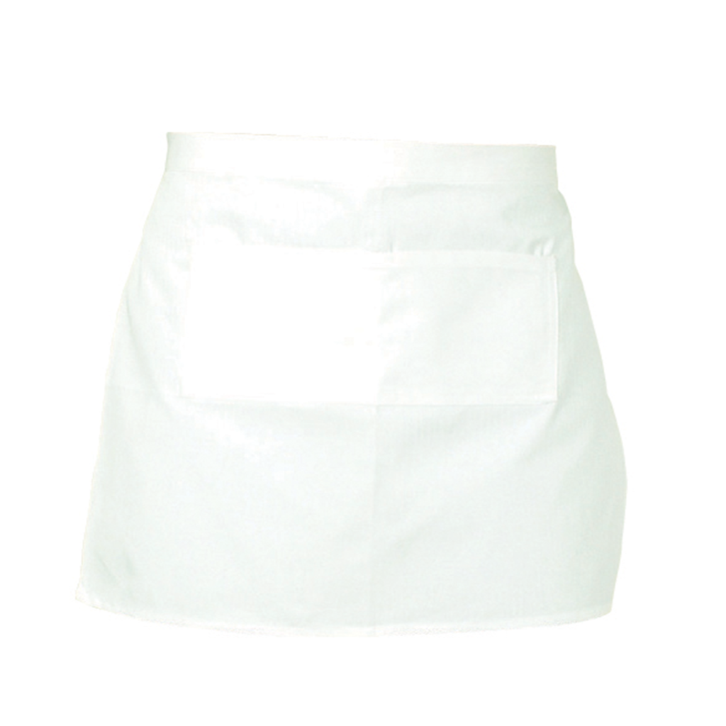 A mini white waiter apron.