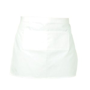 A mini white waiter apron.