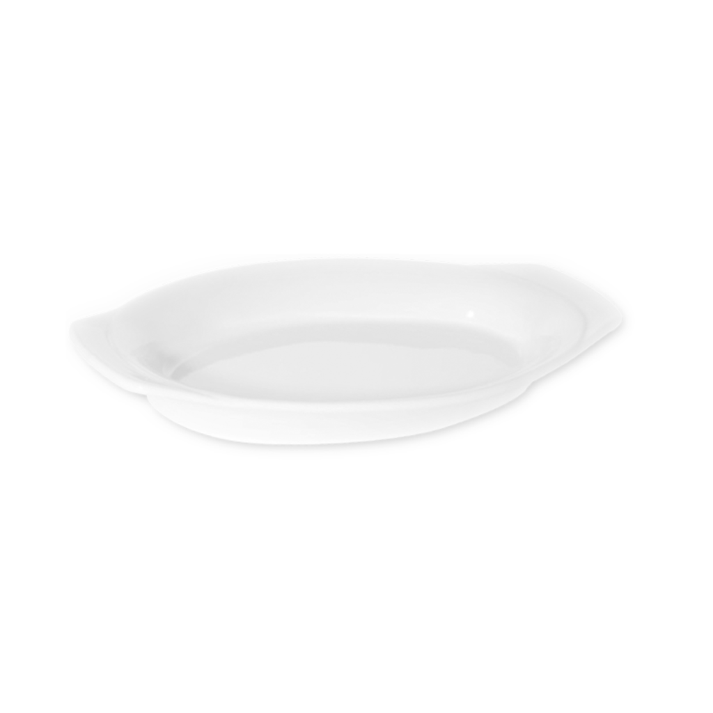A Prima oval eared dish by Fortis.