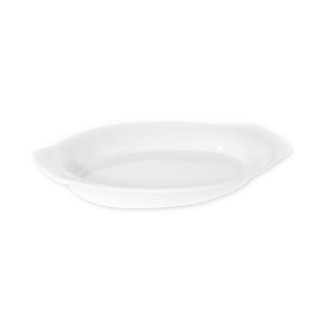 A Prima oval eared dish by Fortis.