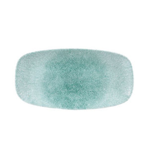 Churchill’s Oblong plate 298mm in jade.