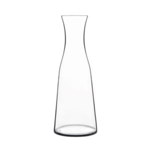 The Atelier crystal carafe by Luigi Bormioli.