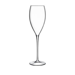 The Magnifico champagne flute by Luigi Bormioli.