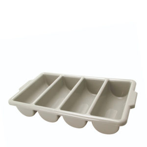 Cutlery Holder 4 Division Grey