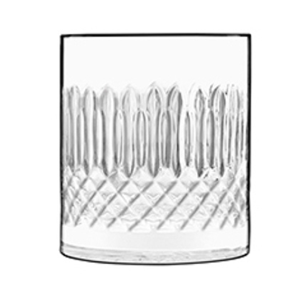 The Diamante crystal whiskey tumbler by Luigi Bormioli.