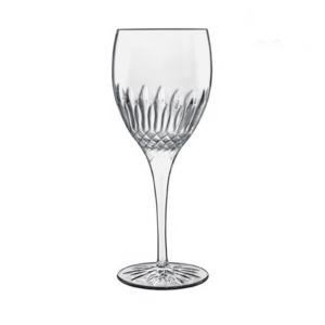 The Diamante riesling wine glass by Luigi Bormioli.