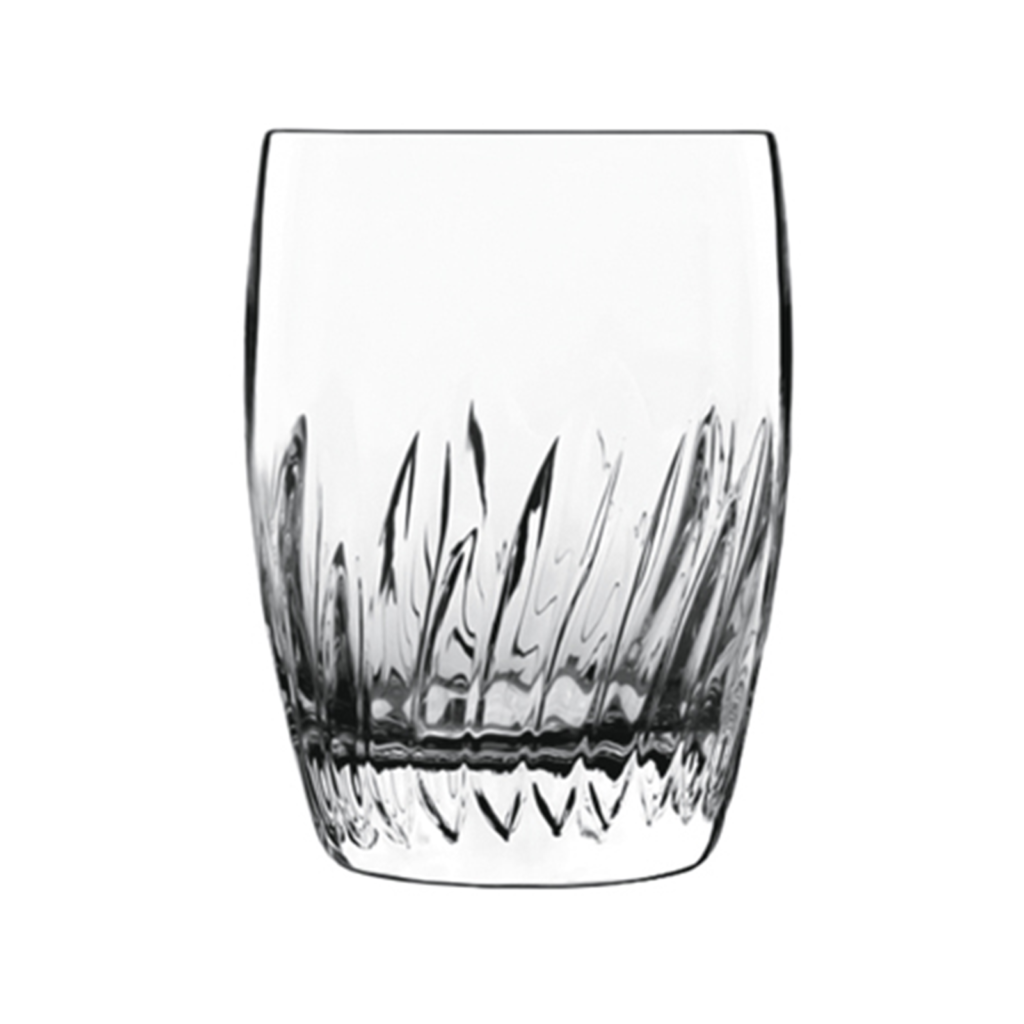 The Incanto crystal whiskey glass.
