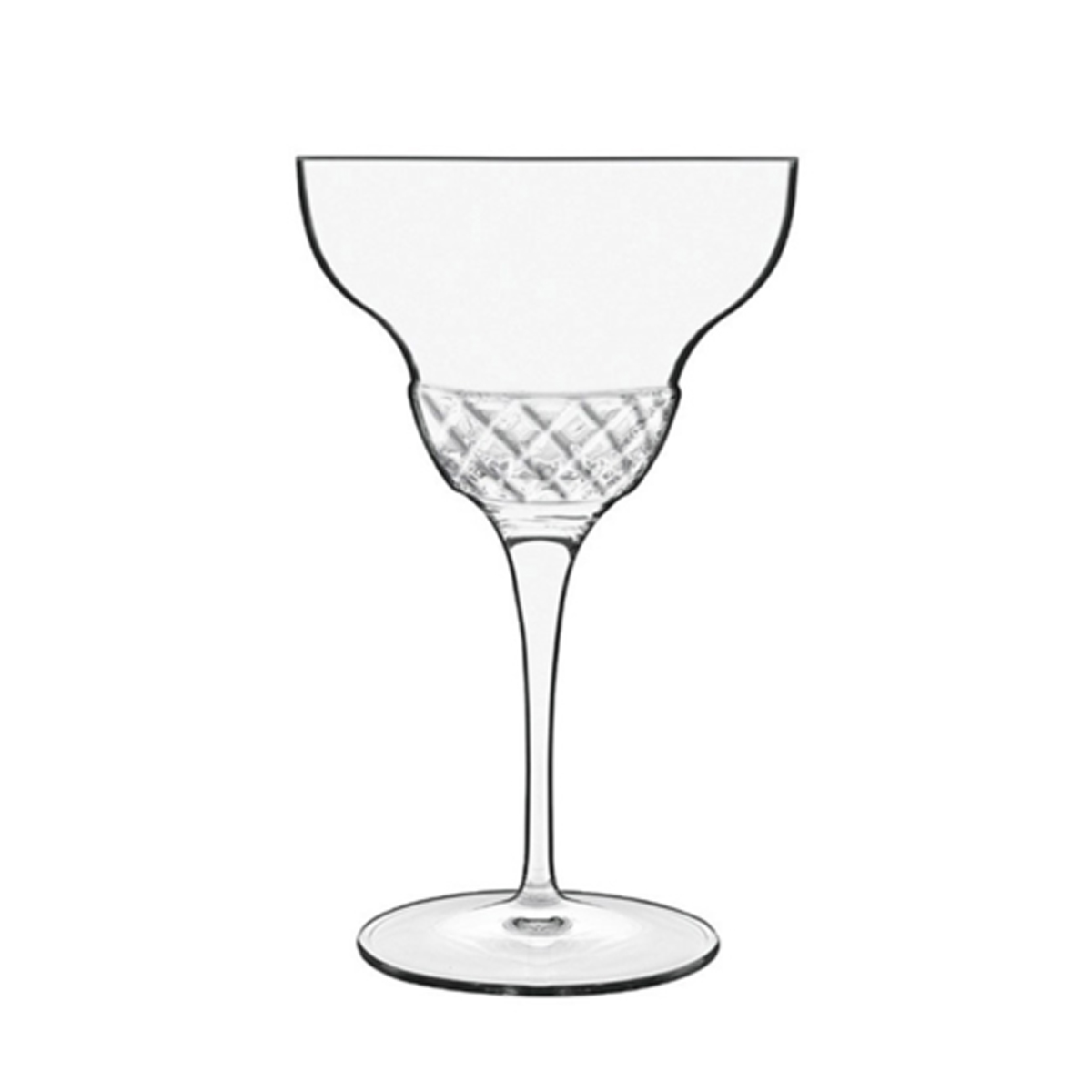 ROMA 1960 VINTAGE MARGARITA GLASS <br> 4 PACK <br> By Luigi Bormioli