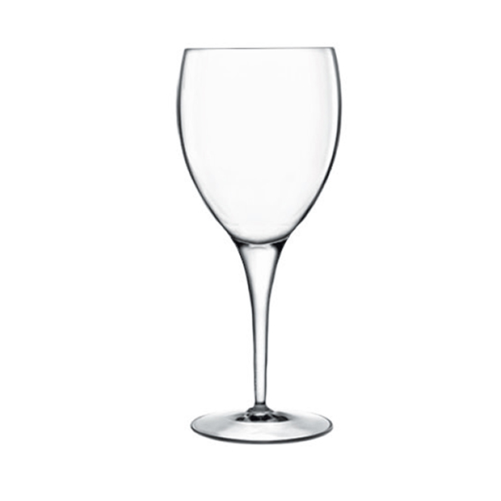 The masterpiece gold label chianti wine glass.