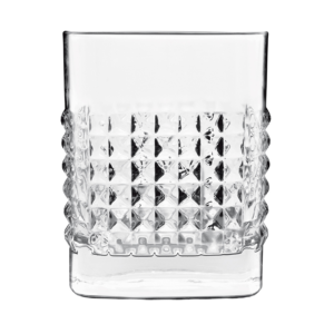 The mixology elixir crystal scotch glass by Luigi Bormioli.