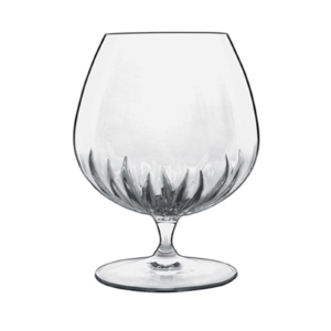 The Mixology crystal cognac glass by Luigi Bormioli.