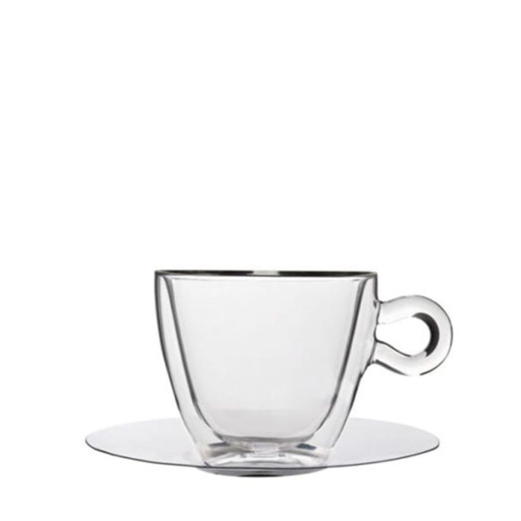 Luigi Bormioli's multi-use cup and saucer