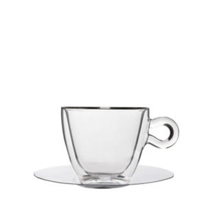 Luigi Bormioli's multi-use cup and saucer