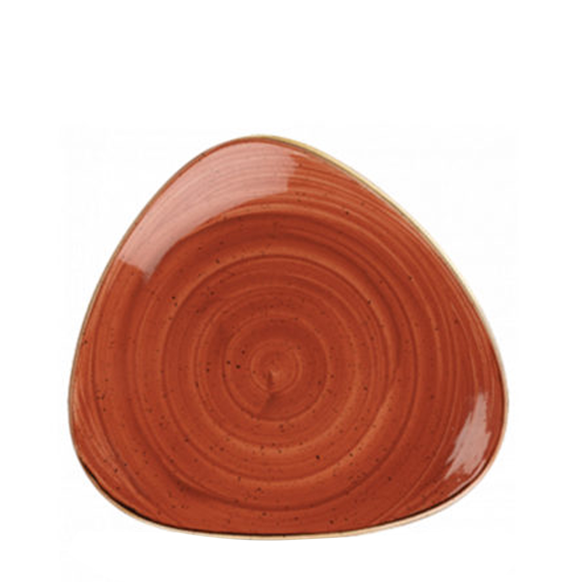 Churchill’s triangle plate 265mm in orange.