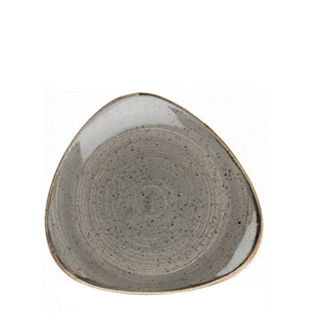 Churchill’s triangle plate 229mm in grey.