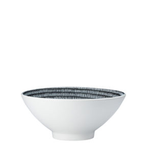 Side view of Luzerne’s Storm round v-bowl 100mm.