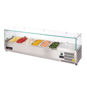 PIZZA INGREDIENT FRIDGE SALVADORE - 1400MM<br> By Salvadore
