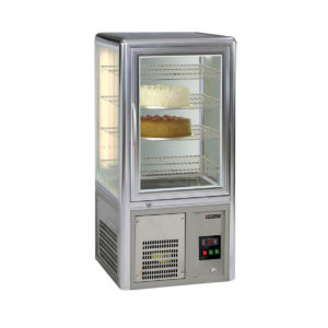 CAKE DISPLAY FRIDGE WITH FIXED SHELVES <br> By Salvadore