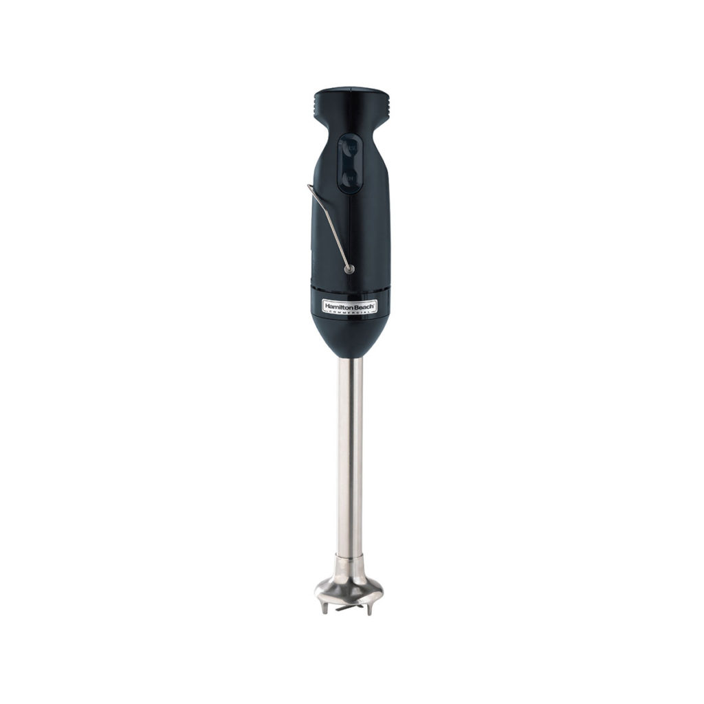 The hand held immersion mixer by Hamilton Beach