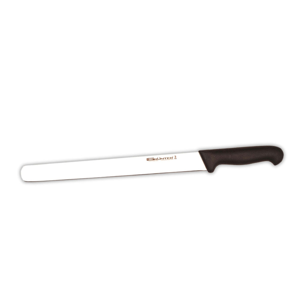 Grunter's straight edge salmon slicer.