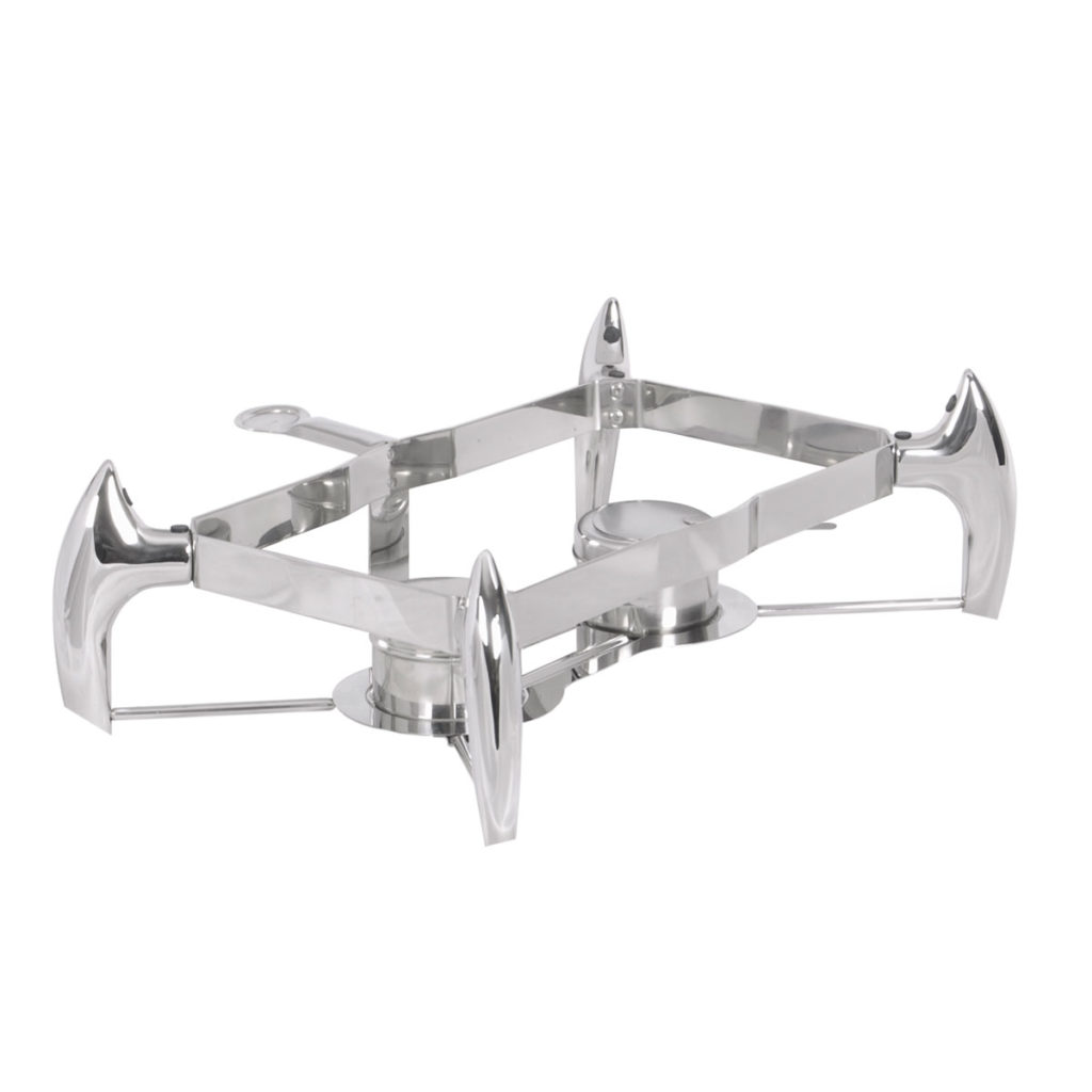 A rectangular induction chafing dish stand by Electrochef.