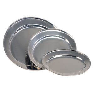 An oval serving platter by Global.