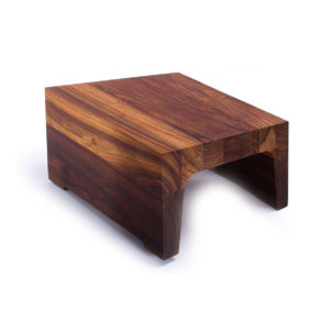 Medium wood display bench by Infiniti