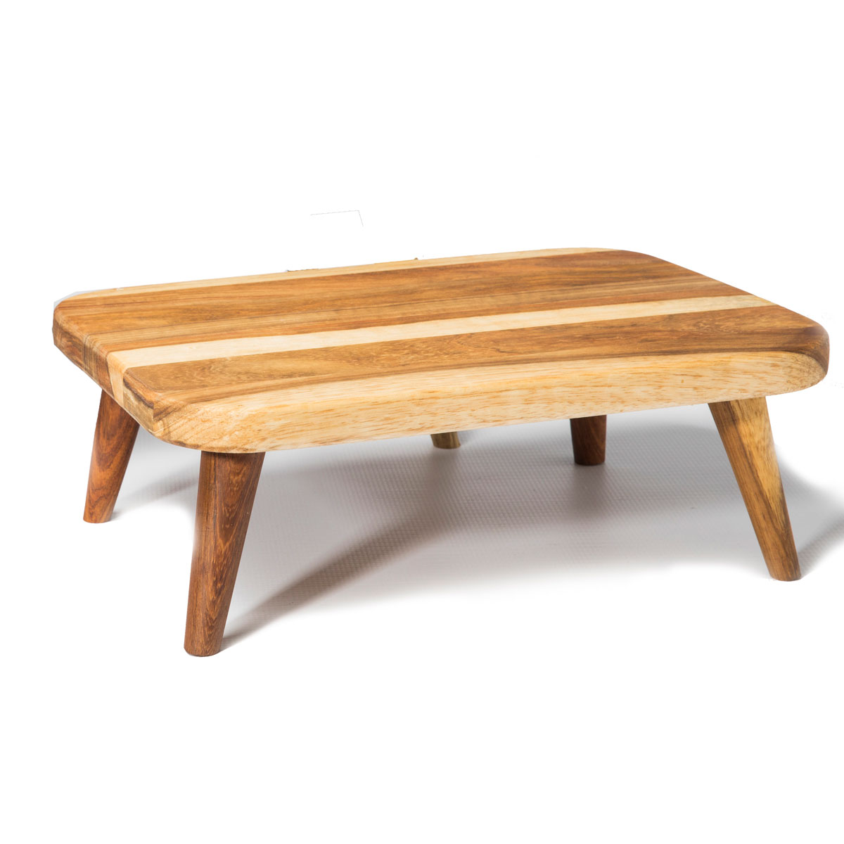 WOOD DISPLAY STAND WITH LEGS <br> By Infiniti