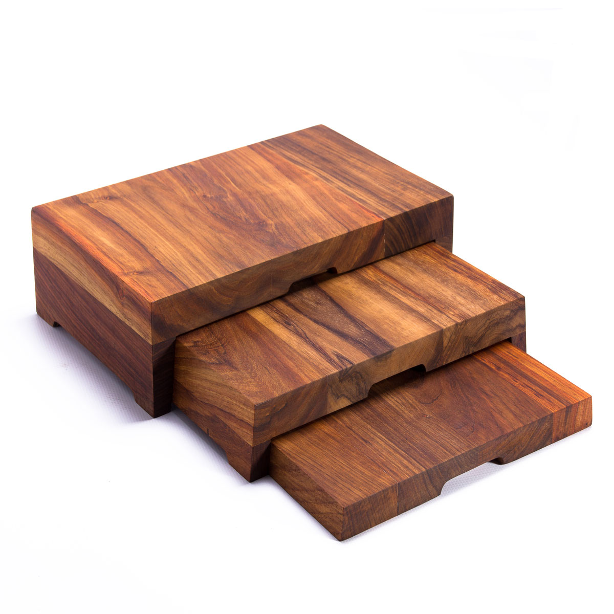 3 TIER WOOD STAND <br> By Infiniti