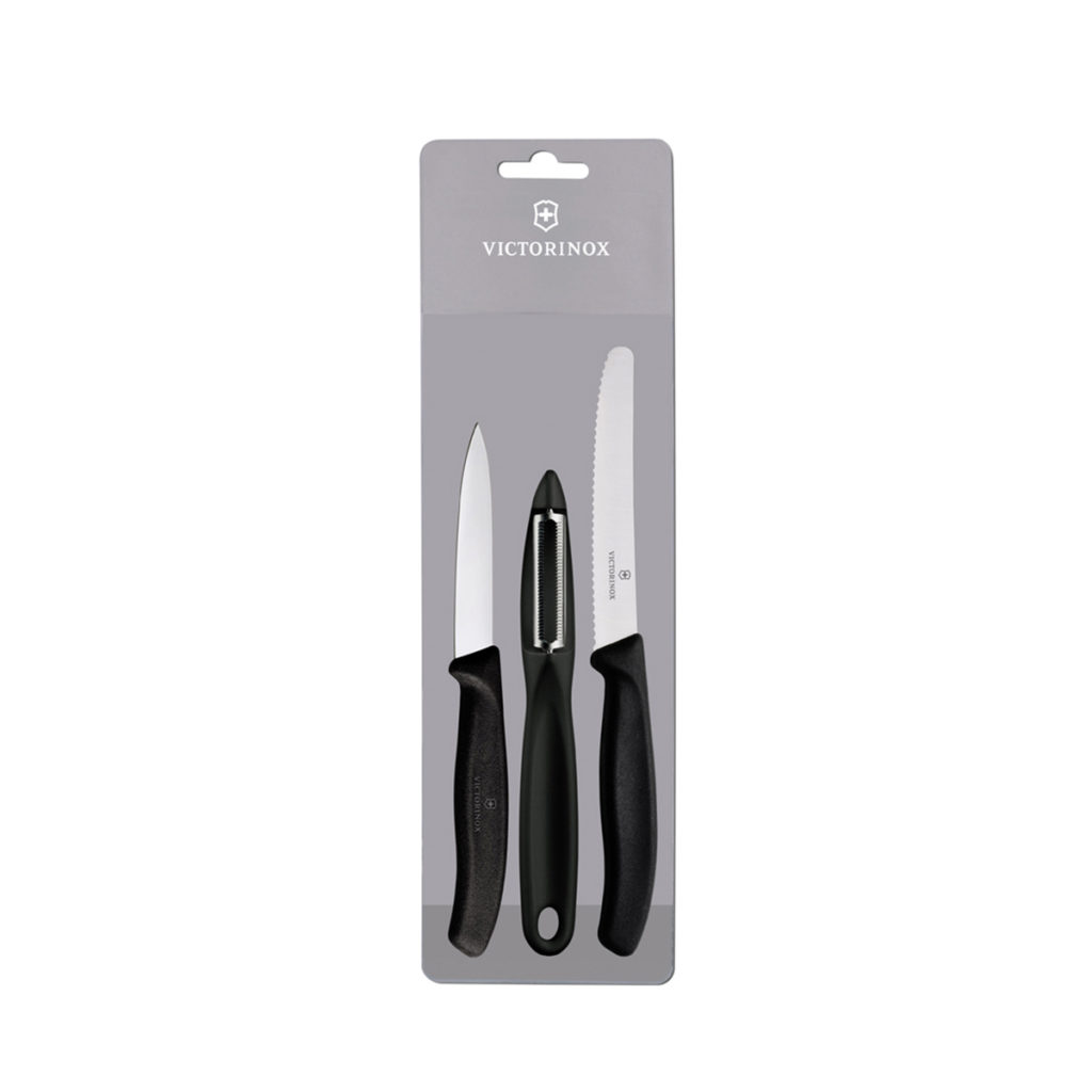 Zest paring knife set.